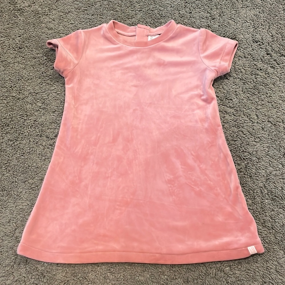 Pink Velvet Dress
